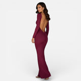 Auremae | Robe Maxi Dos Nu Ajustée Femme