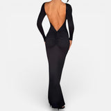 Auremae | Robe Maxi Dos Nu Ajustée Femme