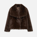 Auremae | Veste Chaude en Fausse Fourrure Femme