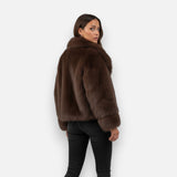 Auremae | Manteau Épais en Fausse Fourrure Femme