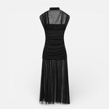 Auremae | Robe Élégante Femme en Tulle Patchwork