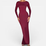 Auremae | Robe Maxi Dos Nu Ajustée Femme