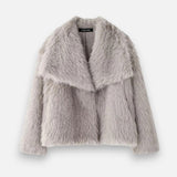 Auremae | Veste Chaude en Fausse Fourrure Femme